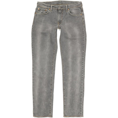 Levi's 511 Men Grey Straight Slim Stretch Jeans W30 L31