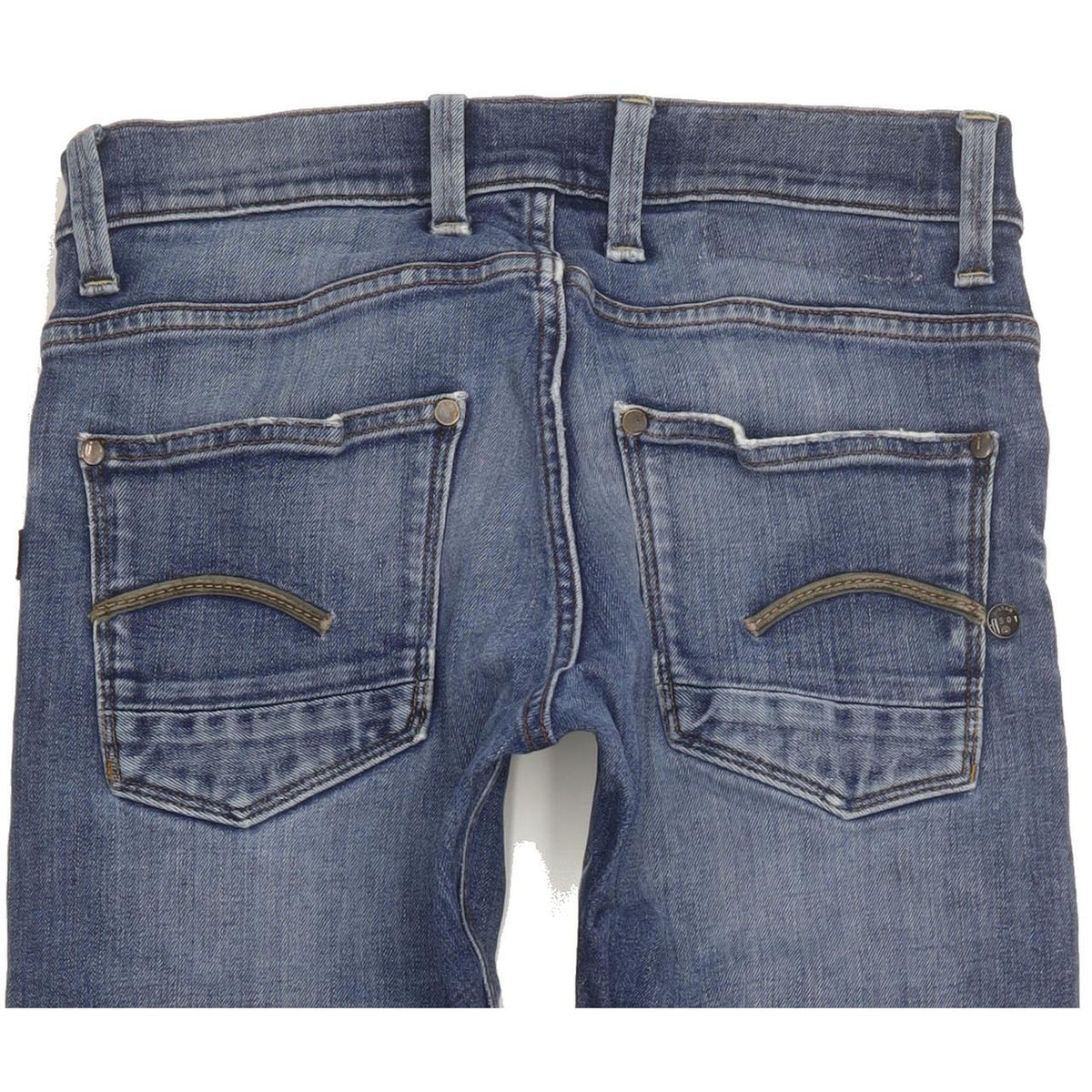 G-Star Defend Men Blue Skinny Slim Stretch Jeans W29 L32