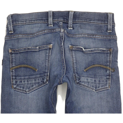 G-Star Defend Men Blue Skinny Slim Stretch Jeans W29 L32