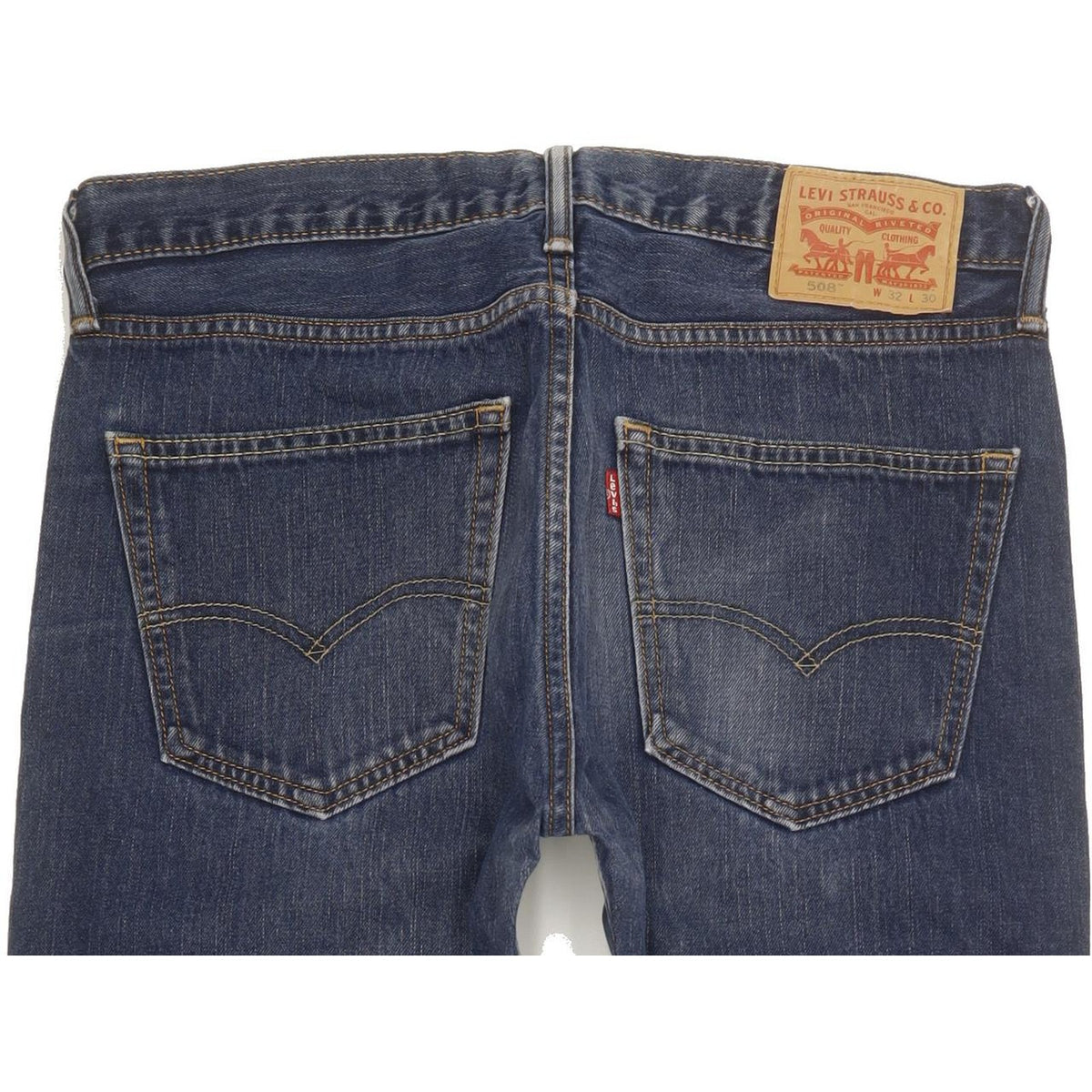 Levi's 508 Men Blue Straight Slim Jeans W32 L29