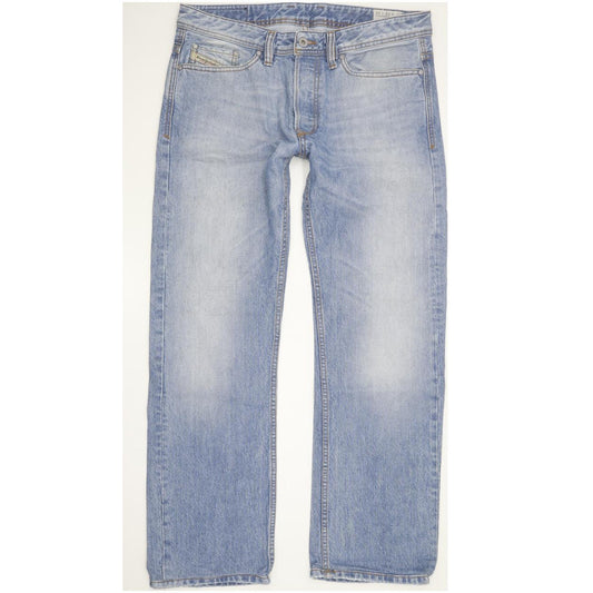 Diesel Viker 0RK37 Men Blue Straight Regular Jeans W32 L29