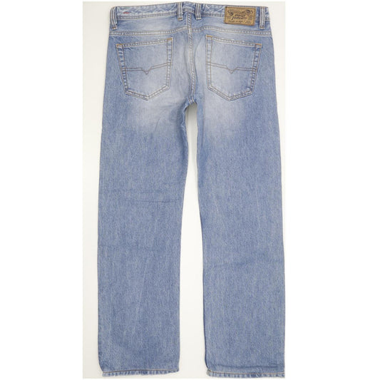 Diesel Viker 0RK37 Men Blue Straight Regular Jeans W32 L29