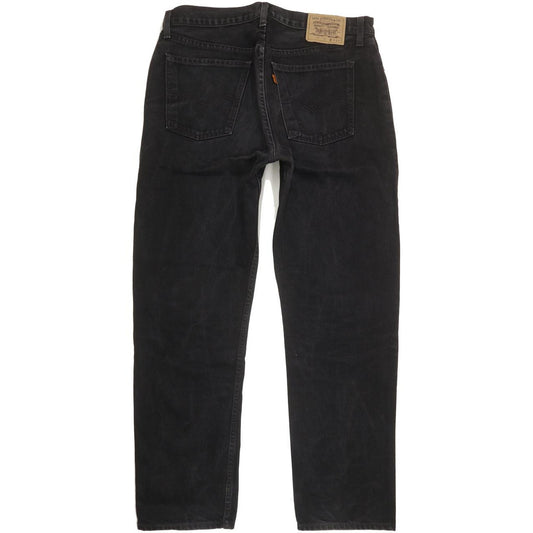 Levi's 615 Men Black Straight Regular Jeans W37 L31