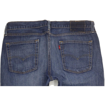 Levi's 514 Irregular Men Blue Straight Slim Jeans W36 L28