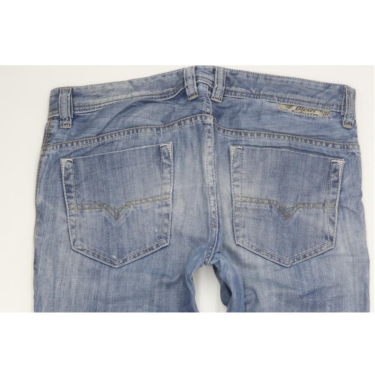 Diesel Safado 0826D Men Blue Straight Slim Jeans W32 L28