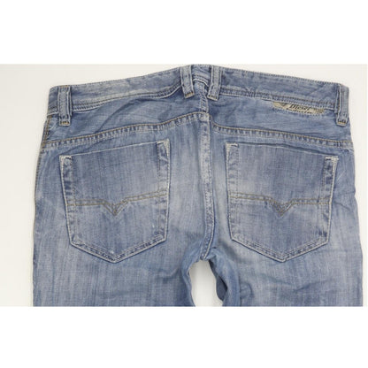 Diesel Safado 0826D Men Blue Straight Slim Jeans W32 L28