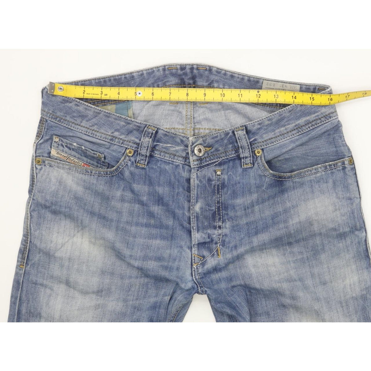 Diesel Safado 0826D Men Blue Straight Slim Jeans W32 L28