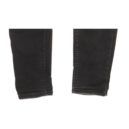 Levi's 710 Super Women Black Skinny Slim Stretch Jeans W27 L29
