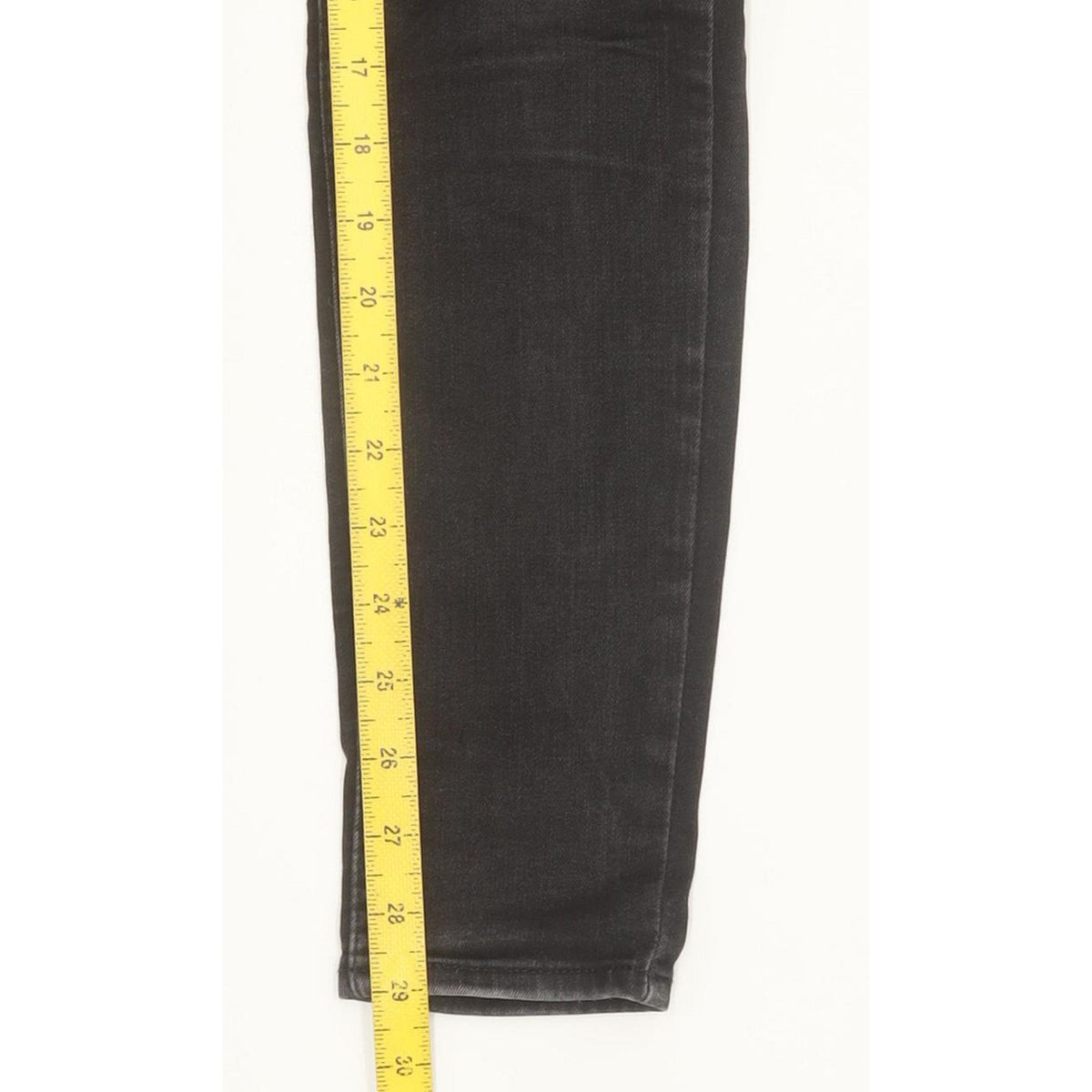 Levi's 710 Super Women Black Skinny Slim Stretch Jeans W27 L29