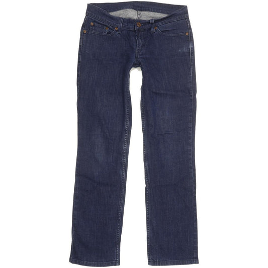 Levi's Women Blue Straight Slim Stretch Jeans W28 L29
