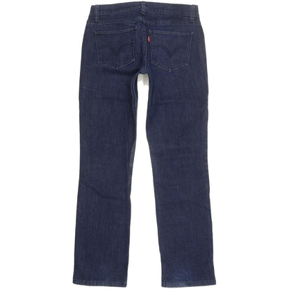 Levi's Women Blue Straight Slim Stretch Jeans W28 L29