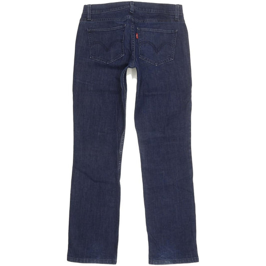Levi's Women Blue Straight Slim Stretch Jeans W28 L29