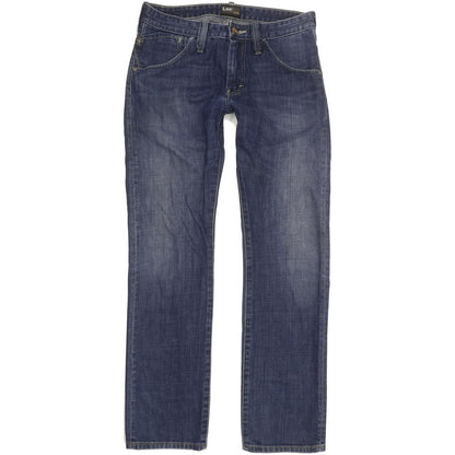 Lee Men Blue Straight Regular Jeans W31 L32