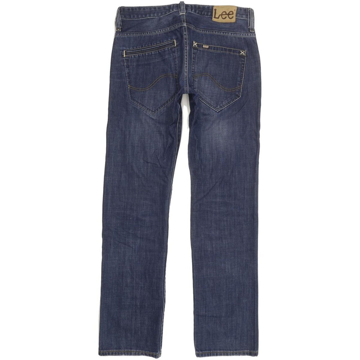 Lee Men Blue Straight Regular Jeans W31 L32
