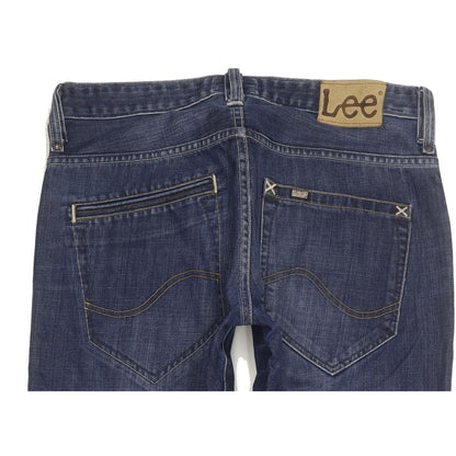 Lee Men Blue Straight Regular Jeans W31 L32