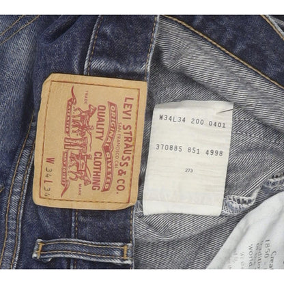 Levi's 851 Men Blue Straight Regular Jeans W34 L32