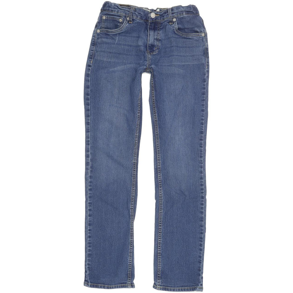 Levi's 511 Kids Men Blue Straight Slim Stretch Jeans W28 L29