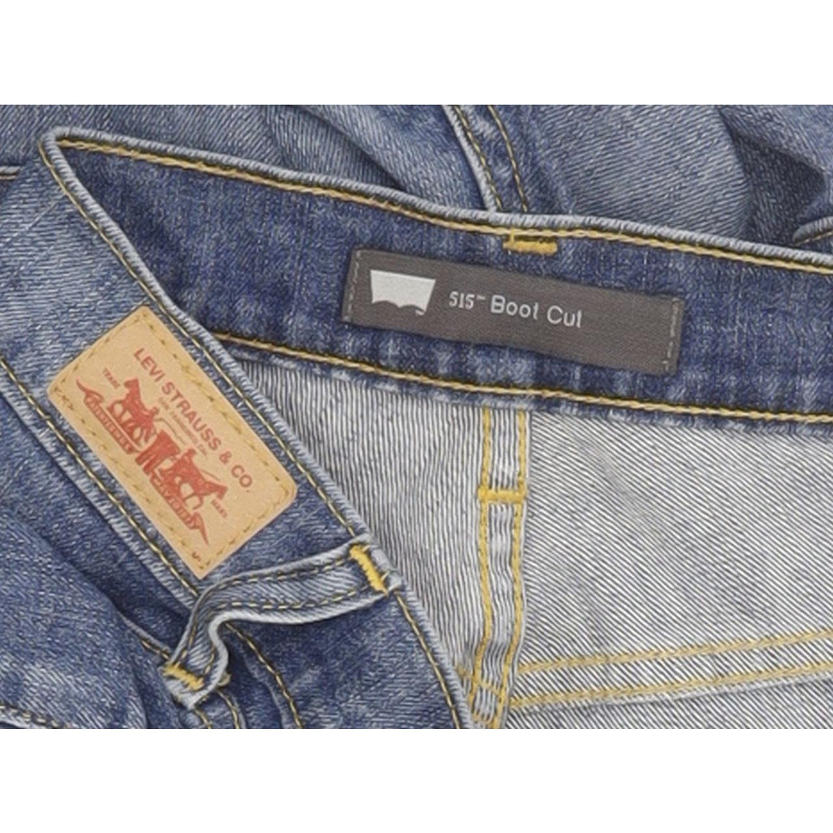 Levi's 515 Women Blue Bootcut Regular Jeans W32 L29