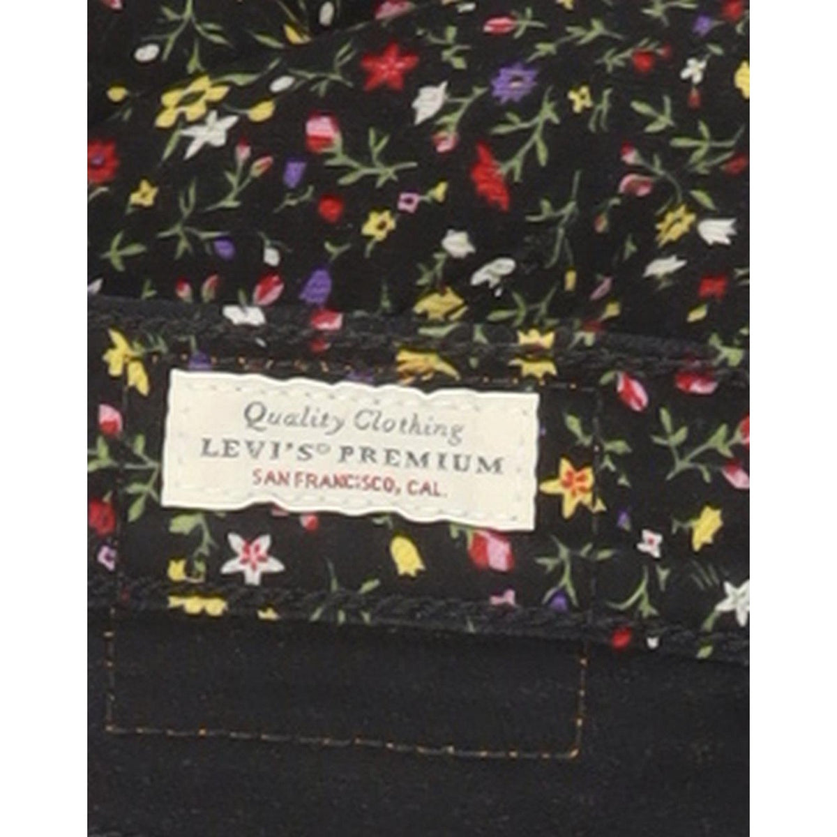 Levi's Wedgie Black Straight Slim Stretch Jeans High Waisted W30 L26