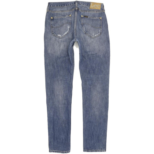 Lee Arvin Men Blue Tapered Slim Jeans W30 L32