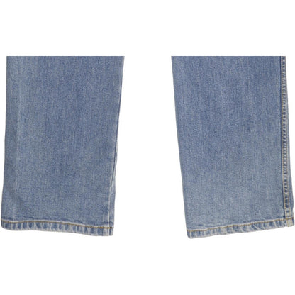 Wrangler Men Blue Straight Regular Stretch Jeans W38 L33