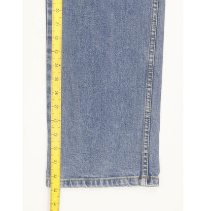 Wrangler Men Blue Straight Regular Stretch Jeans W38 L33