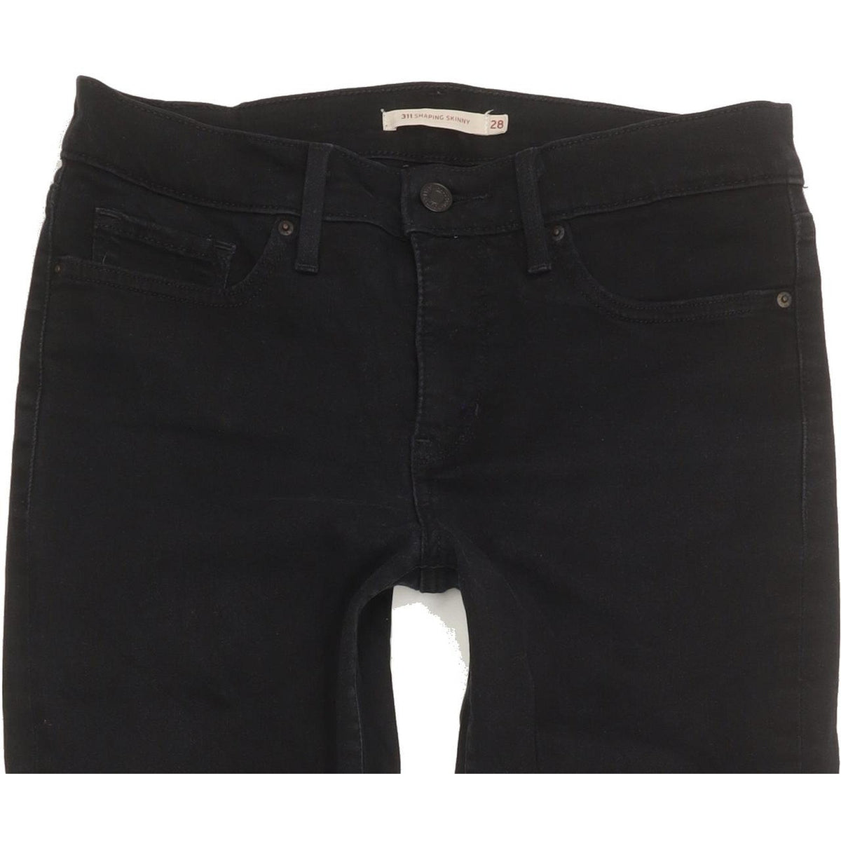 Levi's 311 Shaping Women Black Skinny Slim Stretch Jeans W28 L29
