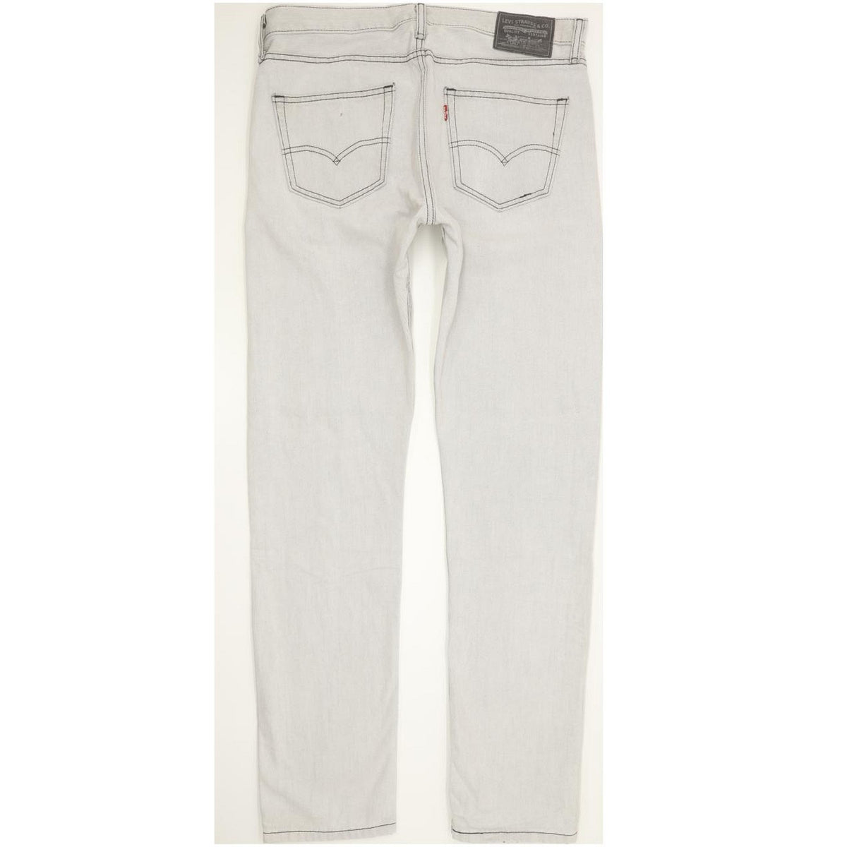 Levi's 508 Men Grey Straight Slim Jeans W34 L33