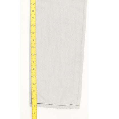 Levi's 508 Men Grey Straight Slim Jeans W34 L33