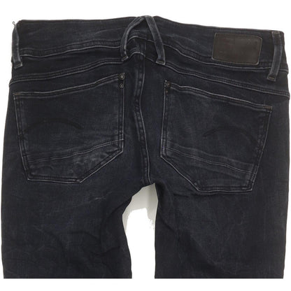 G-Star Lynn Mid Women Navy Skinny Slim Stretch Jeans W26 L32