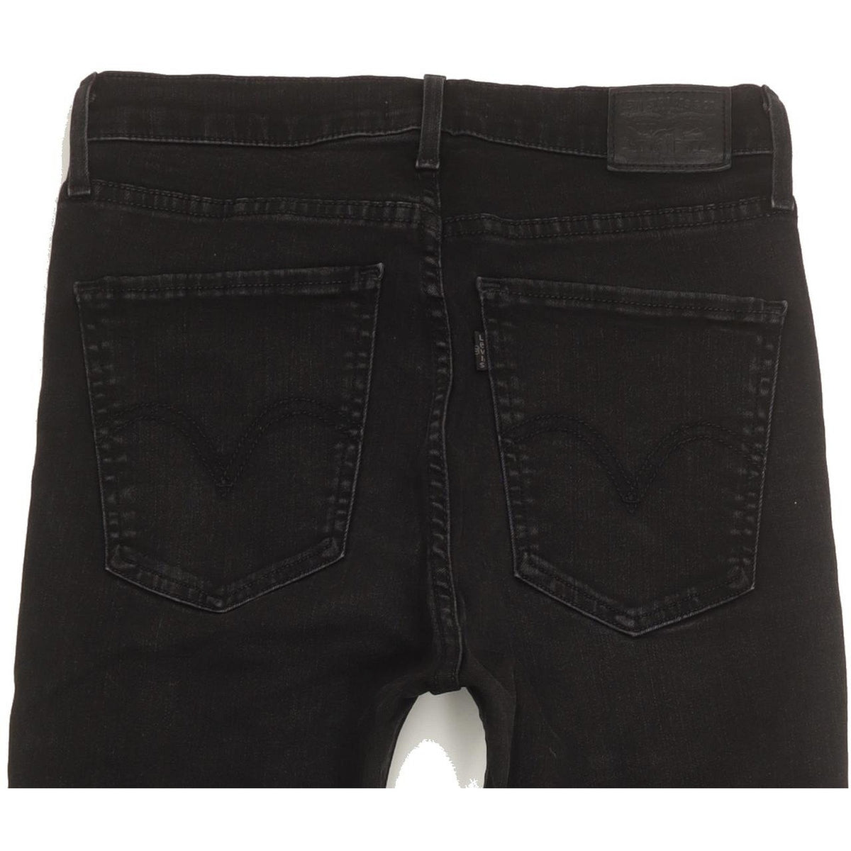 Levi's Mile Black Skinny Slim Stretch Jeans High Waisted W29 L31