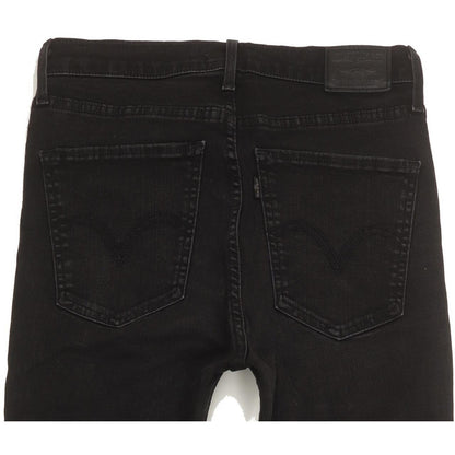 Levi's Mile Black Skinny Slim Stretch Jeans High Waisted W29 L31