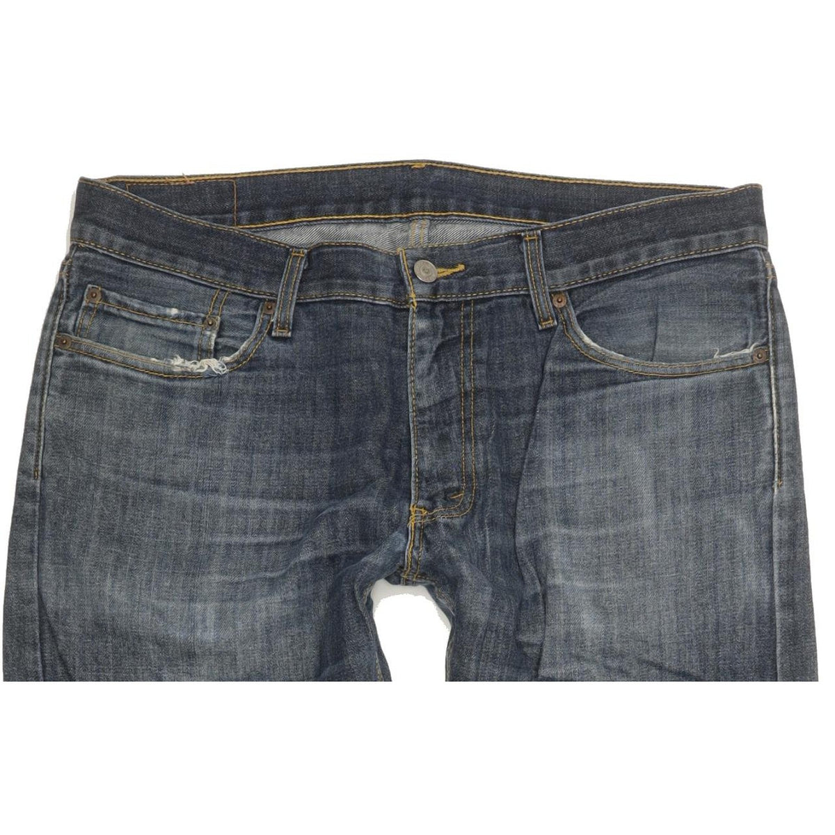 Levi's 511 Men Blue Straight Slim Jeans W36 L32
