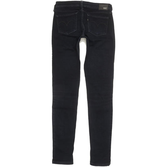 Levi's Demi Curve Women Navy Skinny Slim Stretch Jeans W27 L33