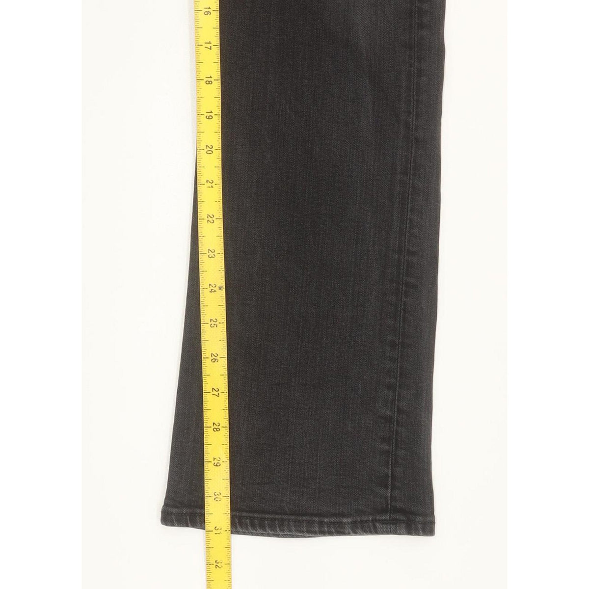 Lee Trenton Men Black Straight Regular Stretch Jeans W32 L31