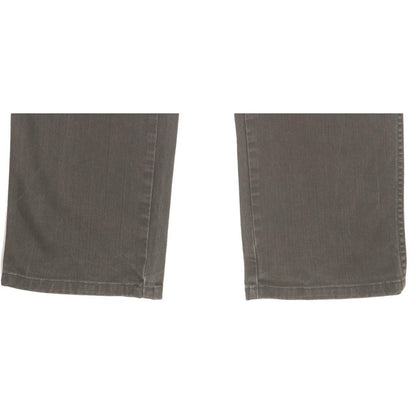 Wrangler Durable Quality Men Grey Straight Regular Stretch Jeans W38 L30