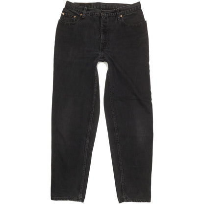 Levi's 726 Men Black Tapered Regular Jeans W35 L32