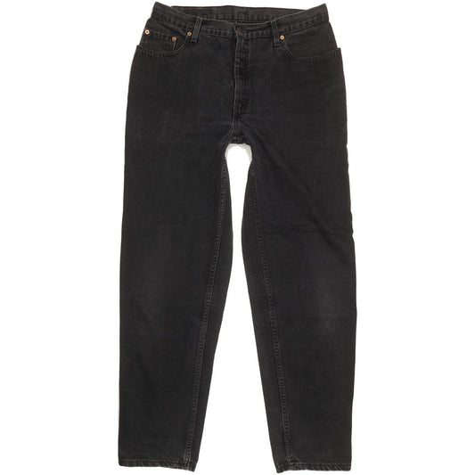 Levi's 726 Men Black Tapered Regular Jeans W35 L32