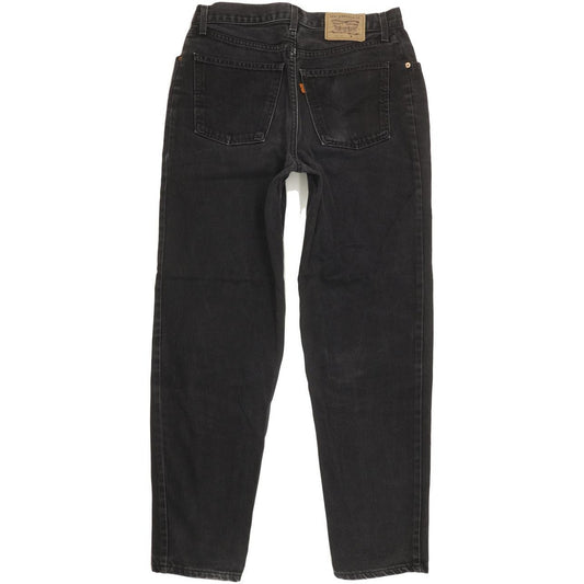 Levi's 726 Men Black Tapered Regular Jeans W35 L32