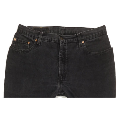Levi's 726 Men Black Tapered Regular Jeans W35 L32