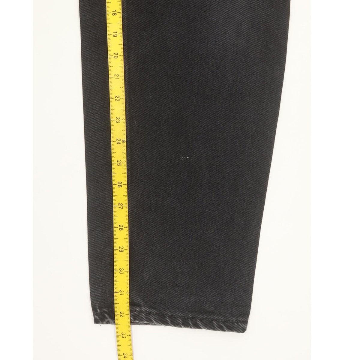 Levi's 726 Men Black Tapered Regular Jeans W35 L32