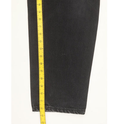 Levi's 726 Men Black Tapered Regular Jeans W35 L32