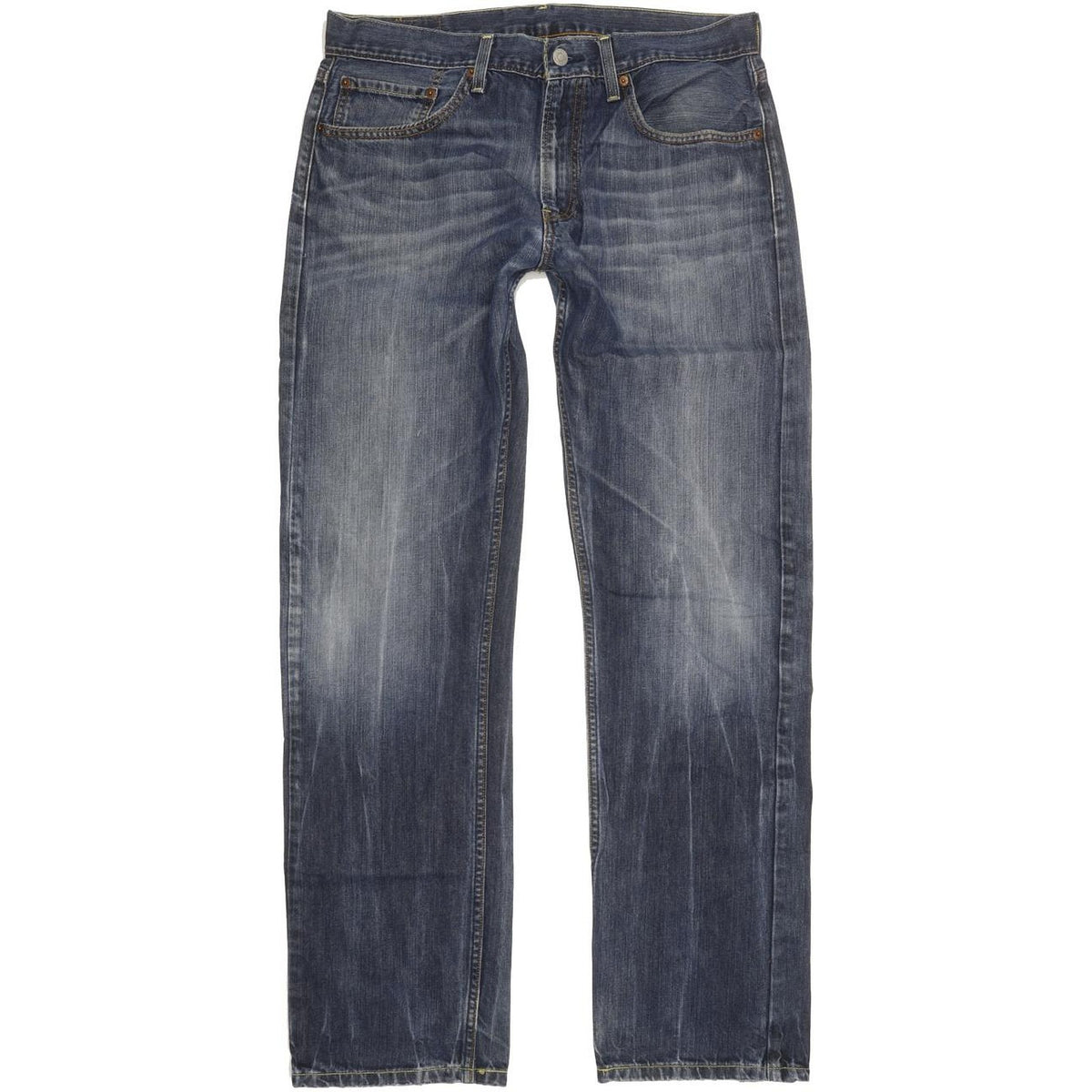 Levi's 505 Men Blue Straight Regular Jeans W34 L33