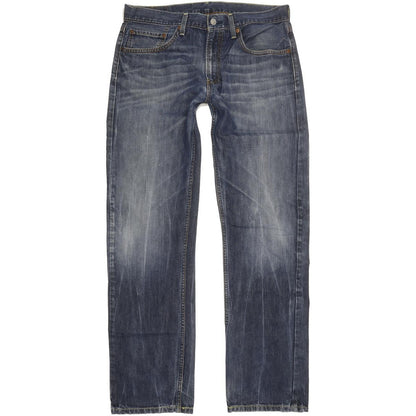 Levi's 505 Men Blue Straight Regular Jeans W34 L33