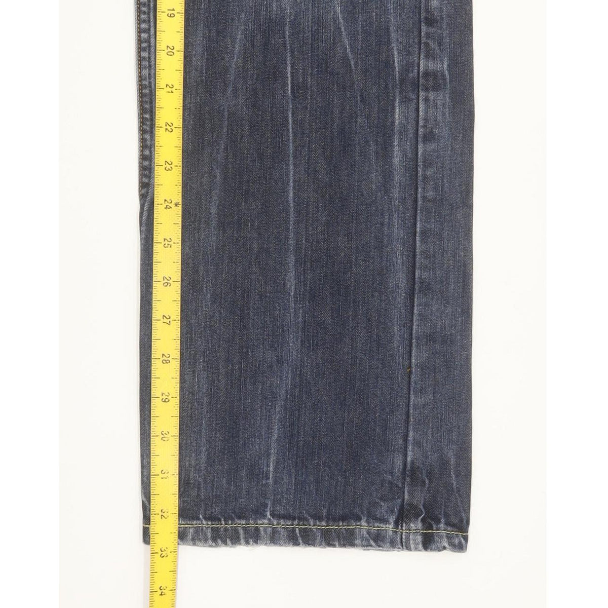 Levi's 505 Men Blue Straight Regular Jeans W34 L33