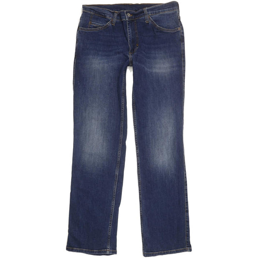Mustang Tramper Men Blue Straight Regular Stretch Jeans W35 L33