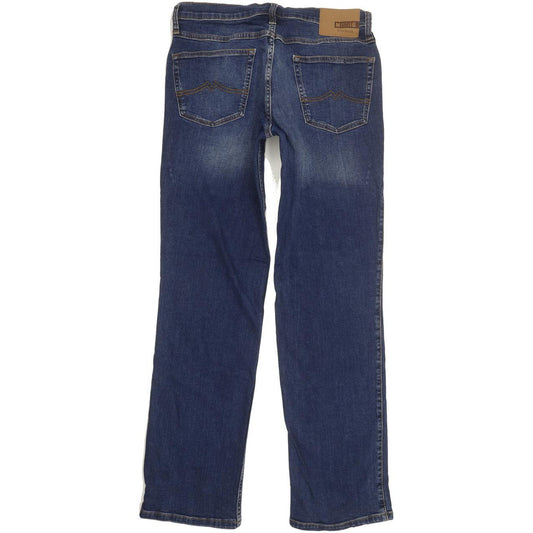 Mustang Tramper Men Blue Straight Regular Stretch Jeans W35 L33