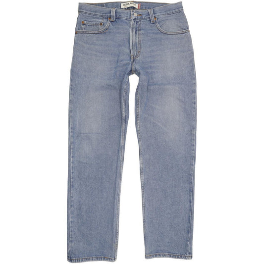 Levi's 505 Men Blue Straight Regular Jeans W34 L31