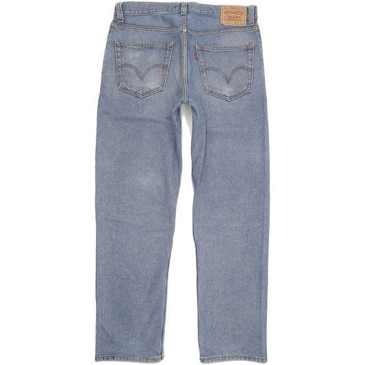 Levi's 505 Men Blue Straight Regular Jeans W34 L31