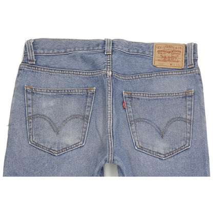 Levi's 505 Men Blue Straight Regular Jeans W34 L31